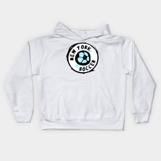 New York Soccer 01 Kids Hoodie